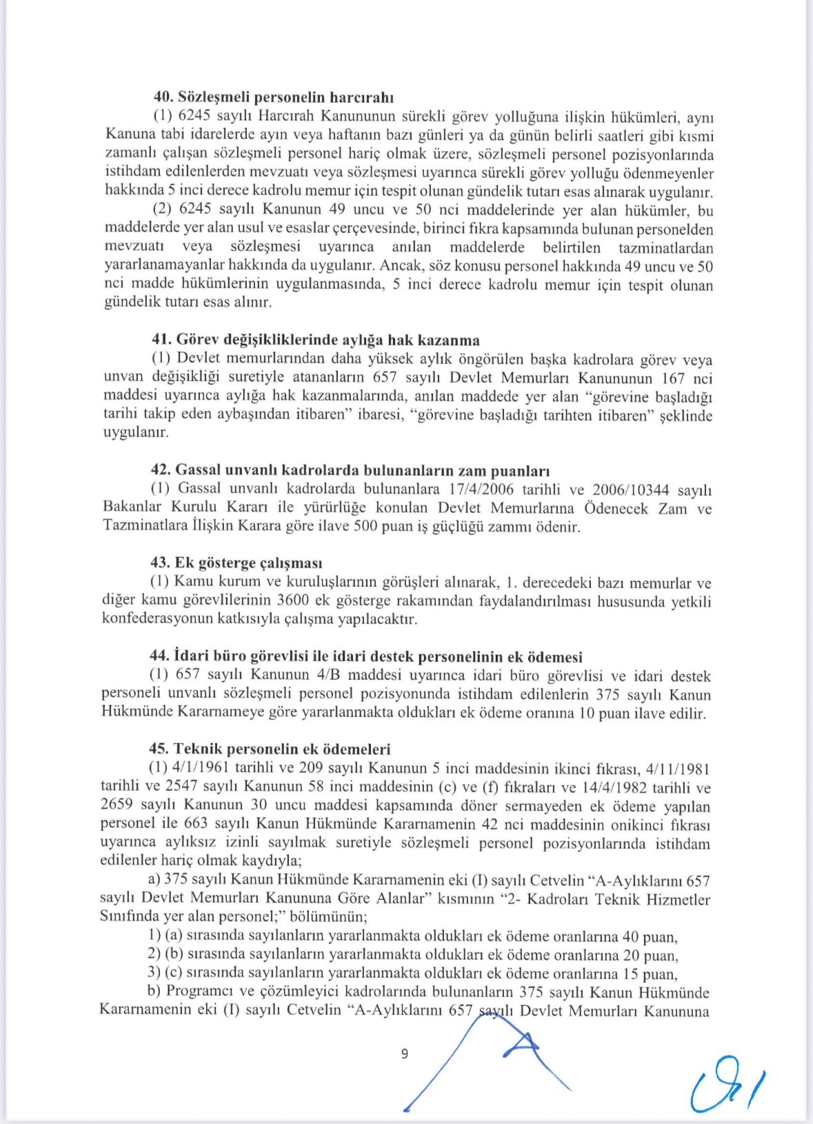 Memur Sen Mali Ve Sosyal Haklara Iliskin Uzlasilan Maddeleri Acikladi 10