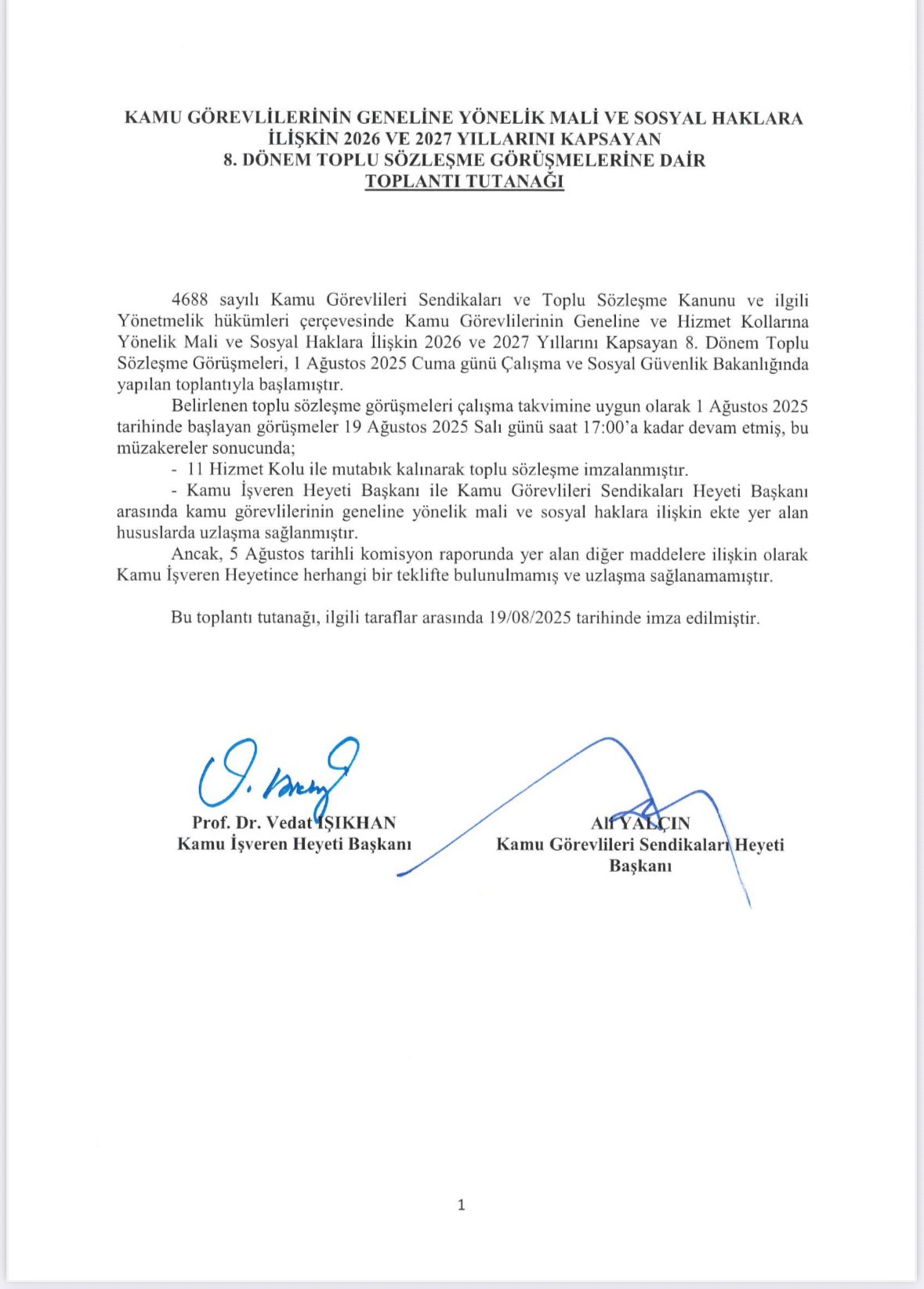 Memur Sen Mali Ve Sosyal Haklara Iliskin Uzlasilan Maddeleri Acikladi 2