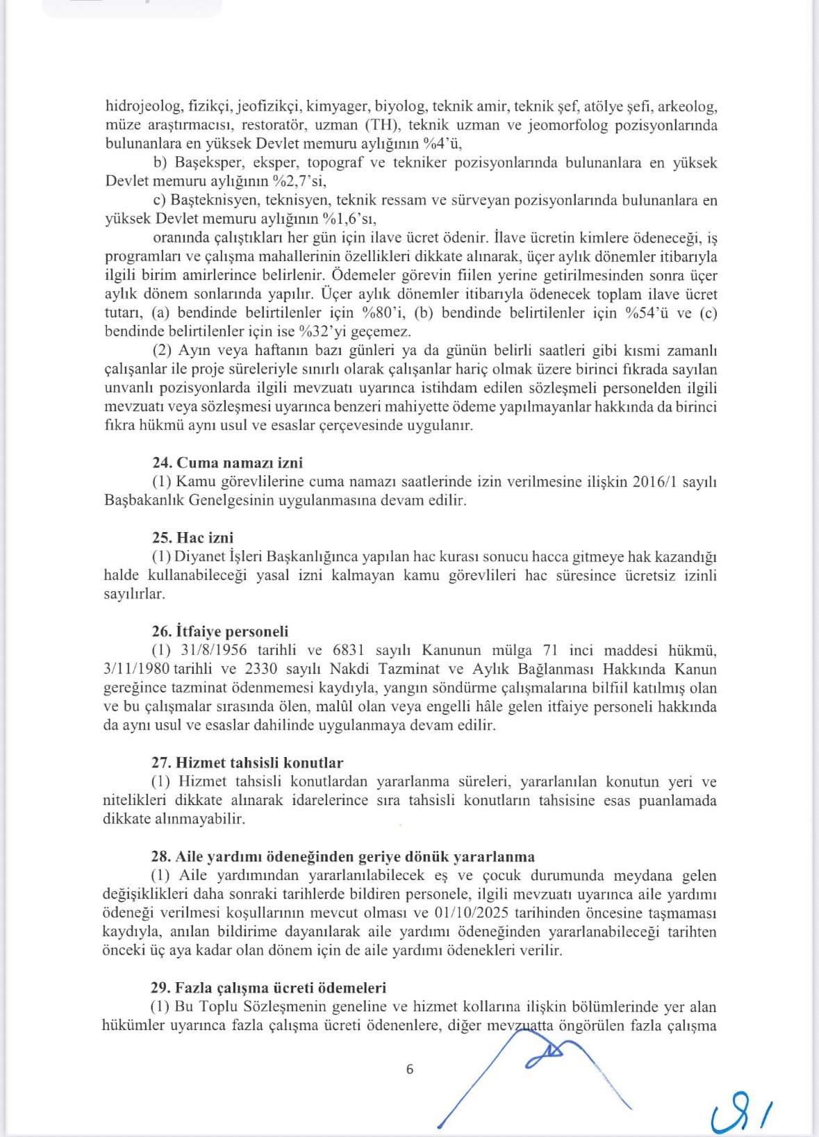 Memur Sen Mali Ve Sosyal Haklara Iliskin Uzlasilan Maddeleri Acikladi 7