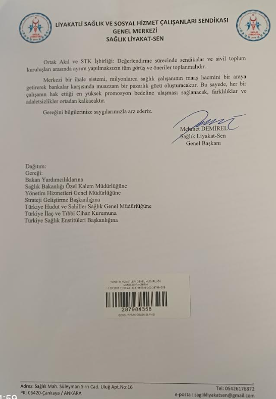 Saglik Liyakat Sen Banka Promosyonu Icin Harekete Gecti 2