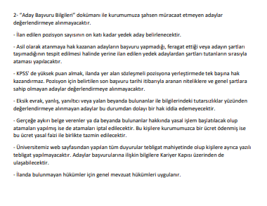 Sakarya Universitesi Saglik Personeli Alimi 4