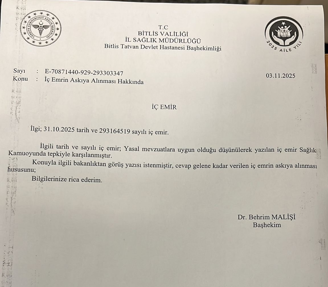 Bashekim Behrim Malisi Tepki Alan Order Ic Emrini Askiya Aldi 1