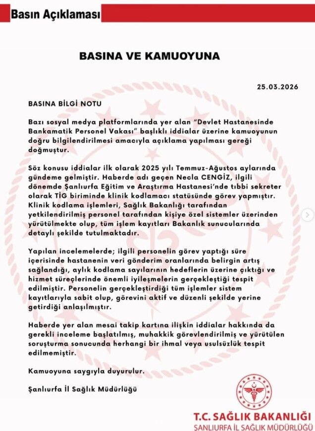 Bankamatik Personel Iddialarina Resmi Aciklama Usulsuzluk Yok