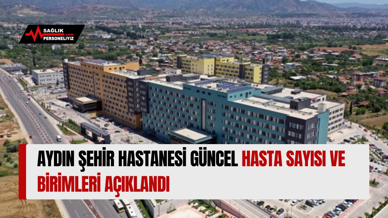 Aydın Şehir Hastanesi Güncel Hasta Sayısı ve Birimleri Açıklandı